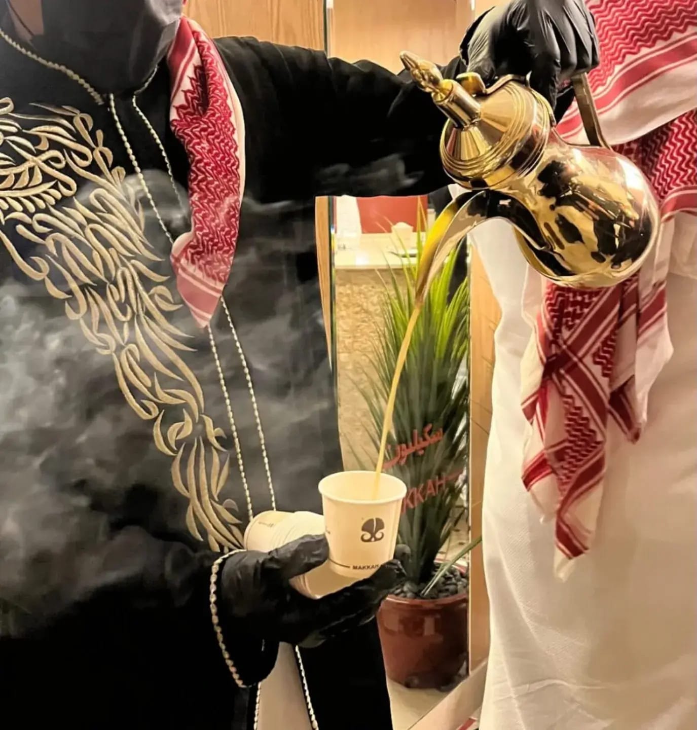 للضيافة طابعها الخاص حين يجتمع التنظيم مع قهوجي وصبابين بالرياض